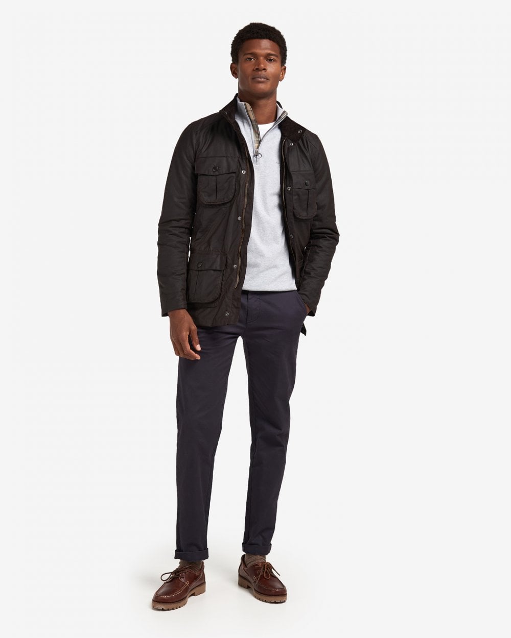 Barbour Corbridge Mens Wax Jacket - Rustic
