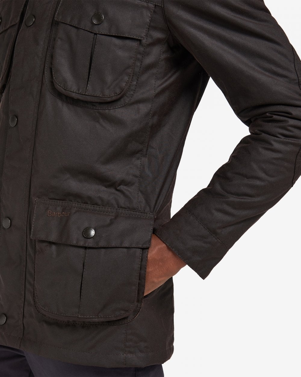 Barbour Corbridge Mens Wax Jacket - Rustic