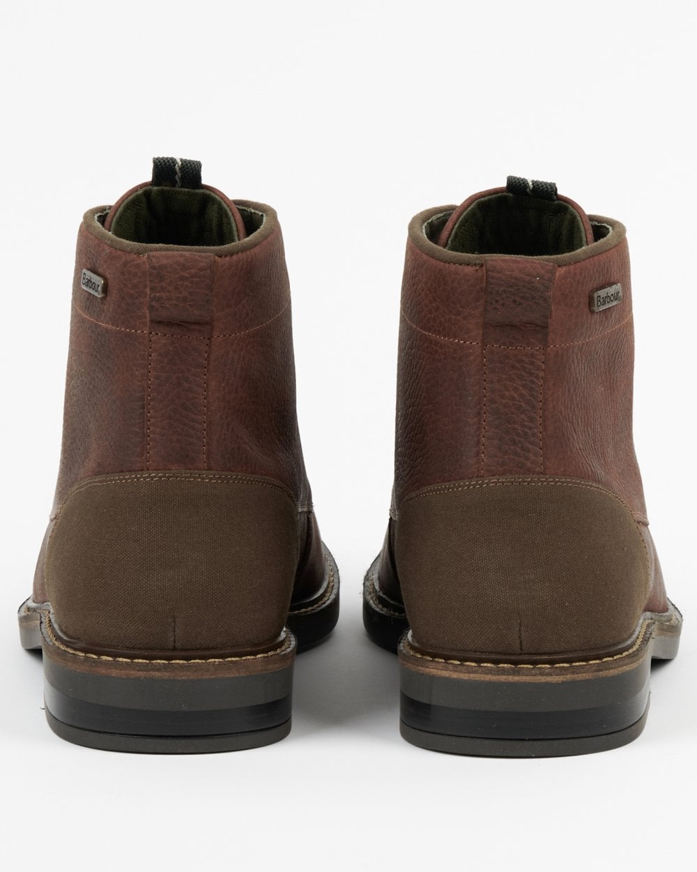 Barbour Deckham Mens Derby Boots - Cedar