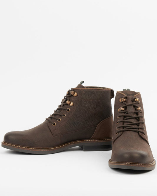 Barbour Deckham Mens Derby Boots - Mocha
