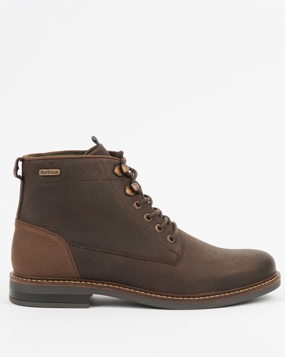 Barbour Deckham Mens Derby Boots - Mocha