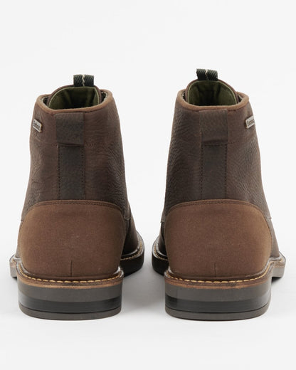 Barbour Deckham Mens Derby Boots - Mocha
