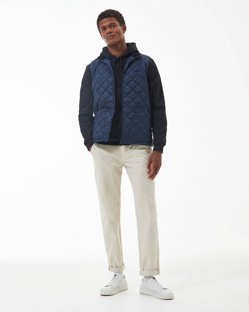 Barbour Monty Mens Gilet - Navy
