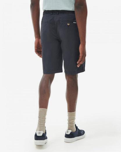 Barbour Corbett Mens Poplin Shorts - Navy