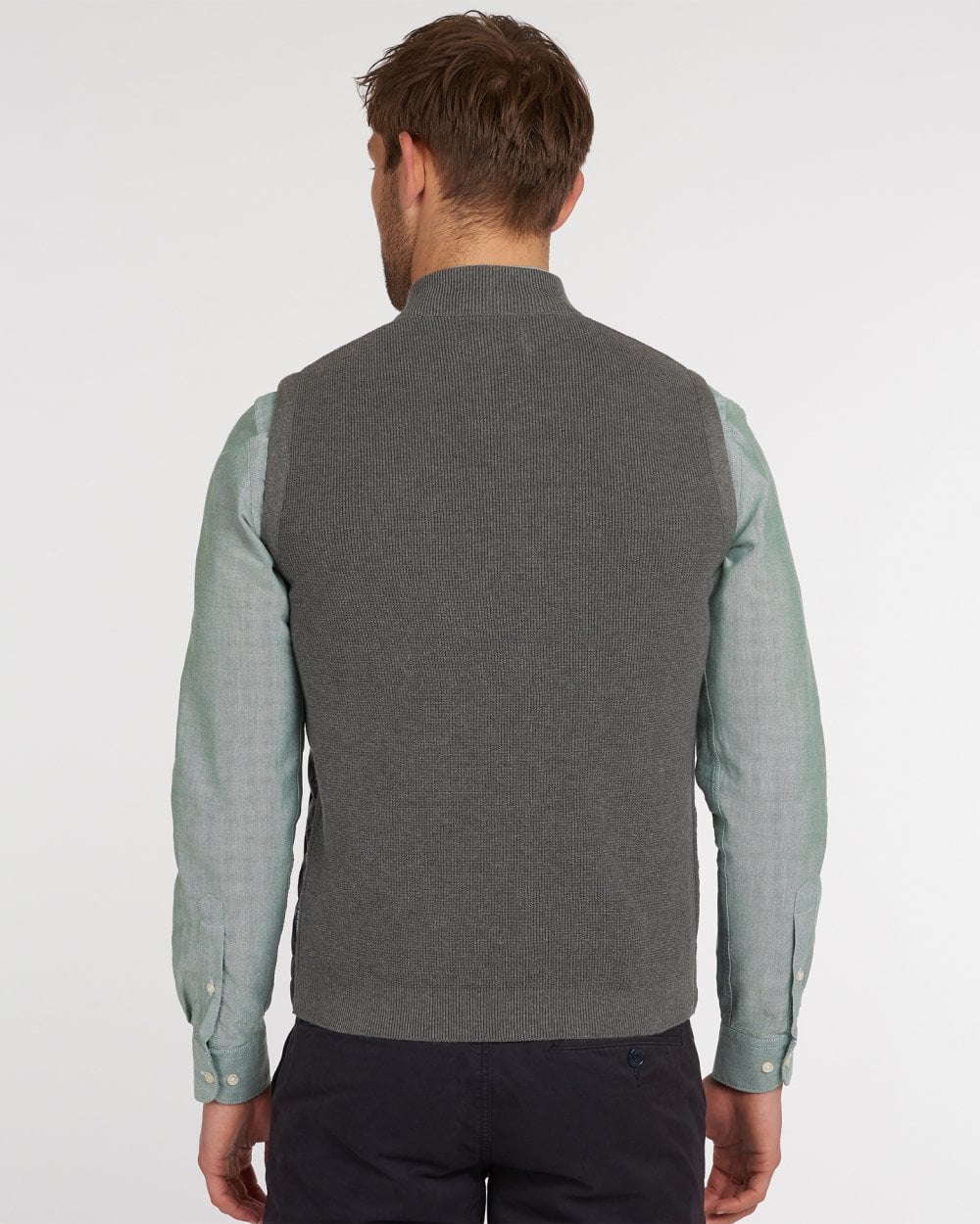 Barbour Essential Mens Gilet - Mid Grey