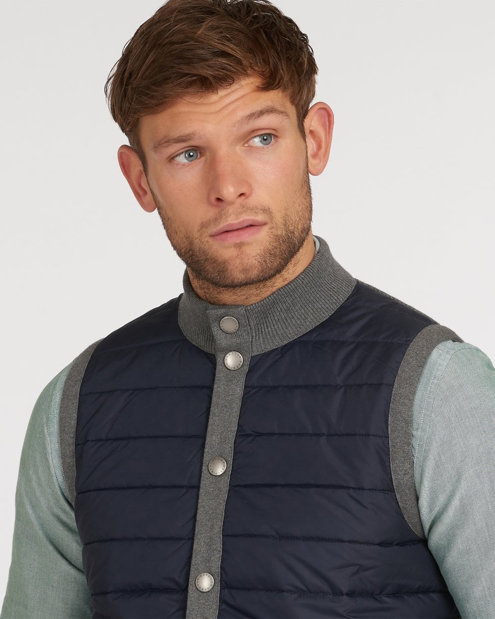 Barbour Essential Mens Gilet - Mid Grey