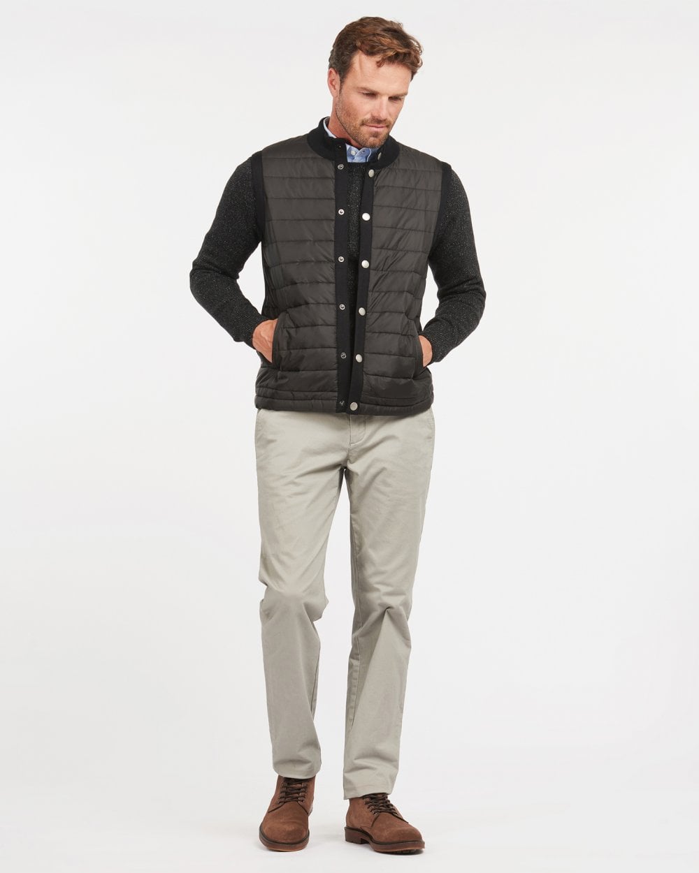 Barbour Essential Mens Gilet - Black