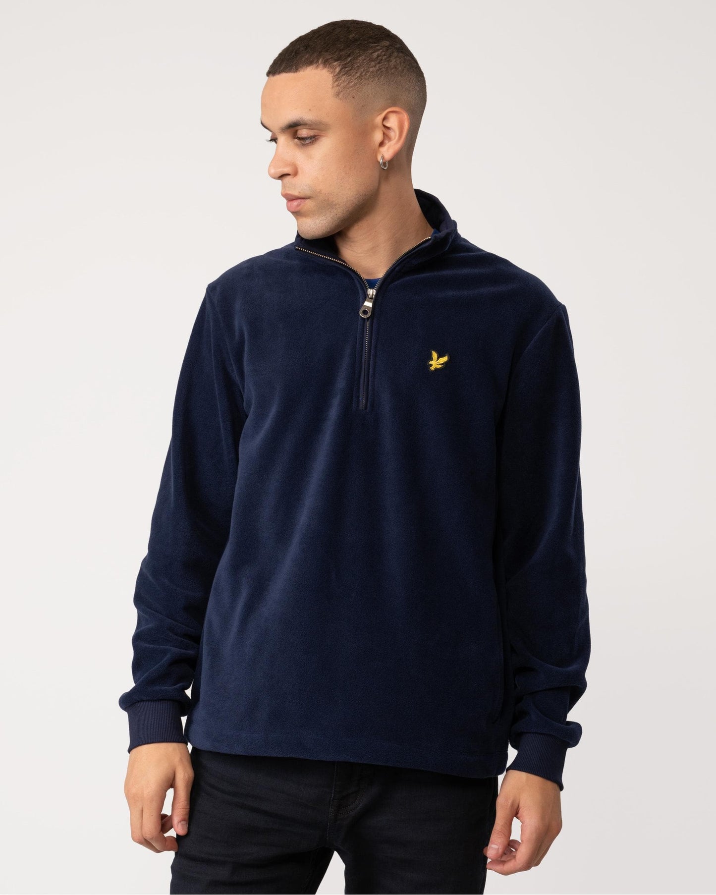 Lyle & Scott Mens Quarter-Zip Fleece
