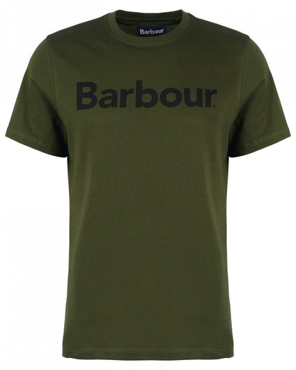 Barbour Logo Mens T-Shirt - Olive