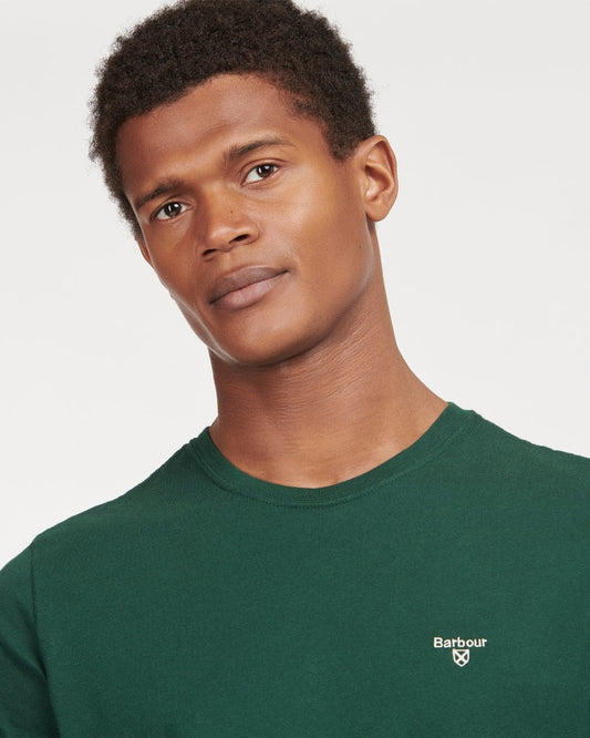 Barbour Sports Mens T-Shirt - Seaweed