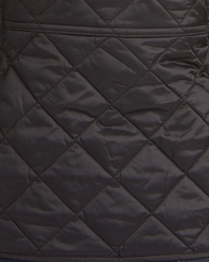 Barbour Deveron Quilted Womens Jacket - Black/Olive