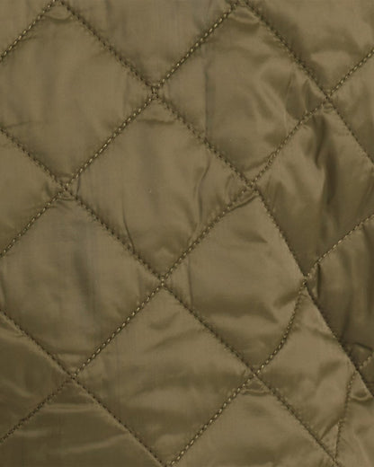 Barbour Deveron Quilted Womens Jacket - Olive/Pale Pink