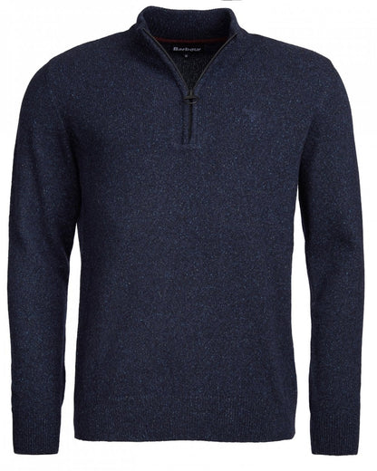 Barbour Tisbury Half Zip Mens Sweatshirt - Navy