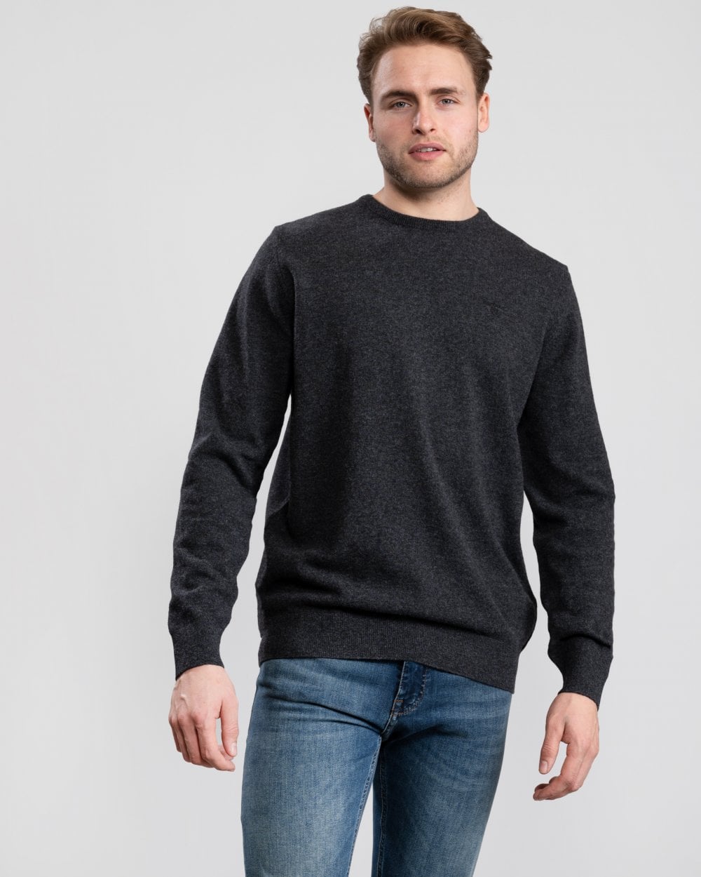 Barbour Essential Crew Neck Mens Jumper