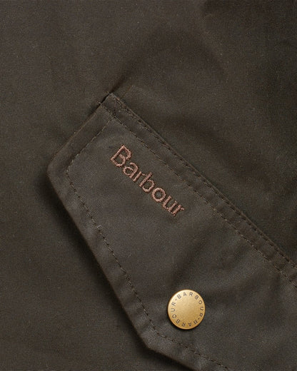 Barbour Prestbury Mens Wax Jacket - Olive
