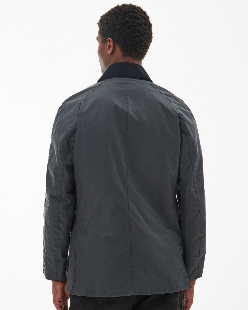 Barbour Ashby Mens Wax Jacket - Grey/Classic