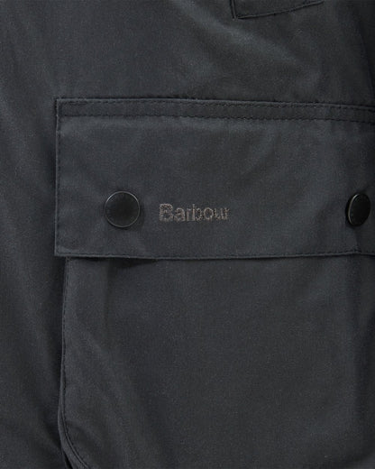 Barbour Ashby Mens Wax Jacket - Grey/Classic