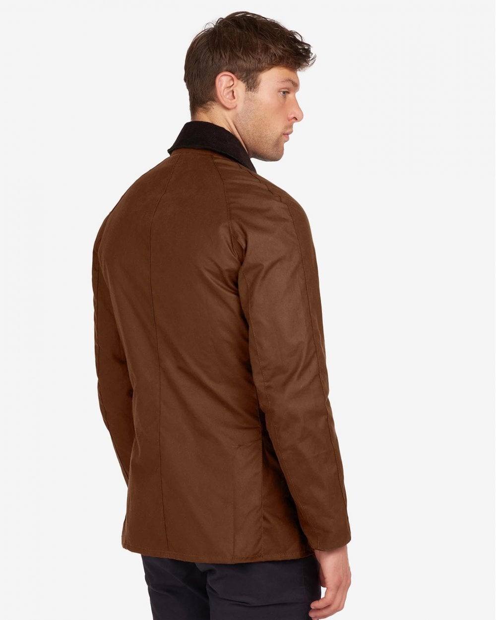 Barbour Ashby Mens Wax Jacket - Bark