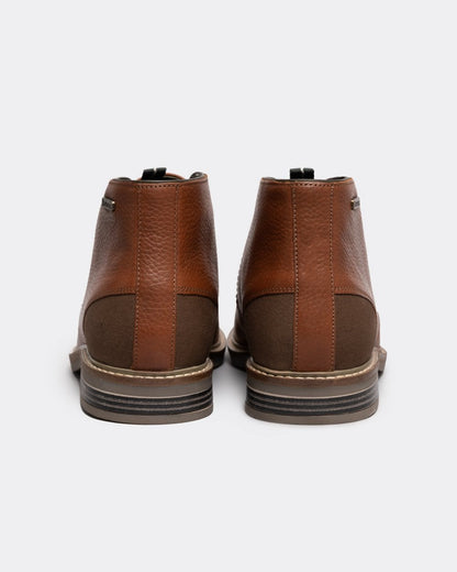 Barbour Readhead Mens Chukka Boot - Cognac