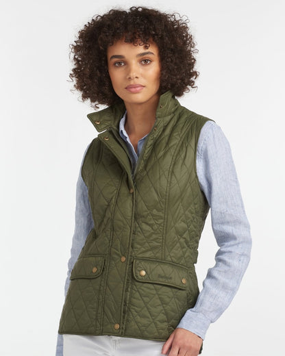 Barbour Otterburn Womens Gilet - Olive