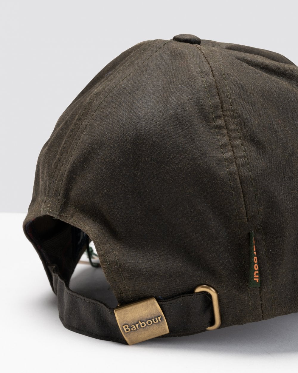 Barbour Mens Wax Sports Cap - Olive