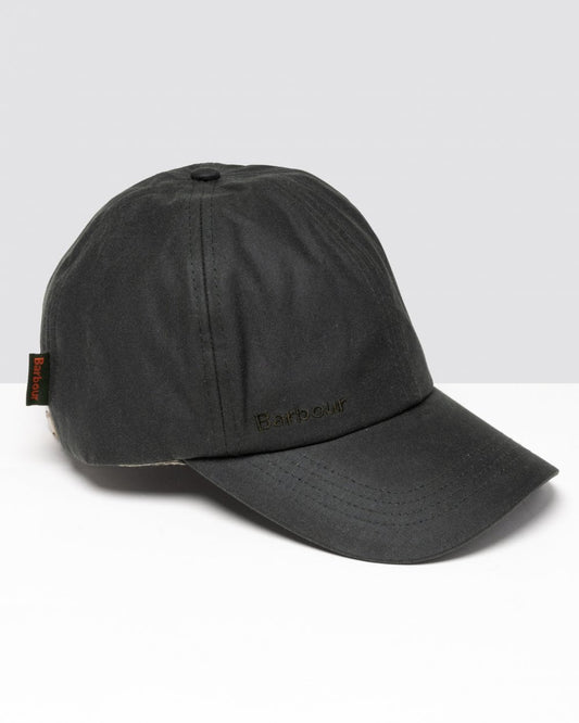 Barbour Mens Wax Sports Cap - Sage