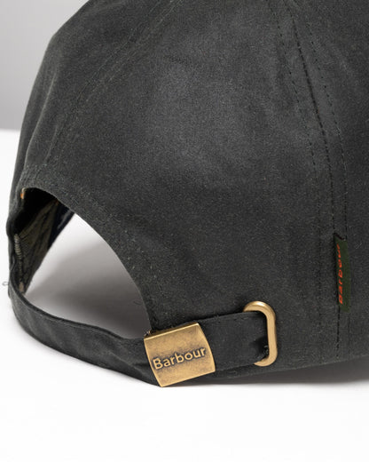Barbour Mens Wax Sports Cap - Sage