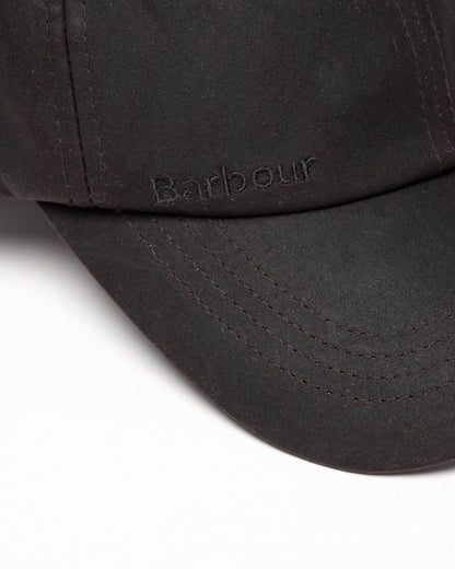Barbour Mens Wax Sports Cap - Rustic