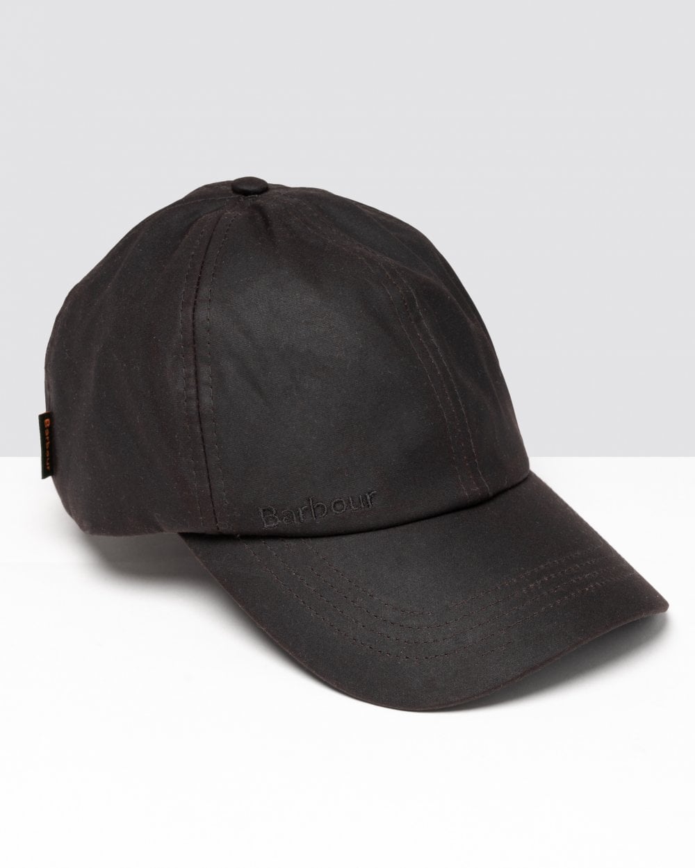 Barbour Mens Wax Sports Cap - Rustic