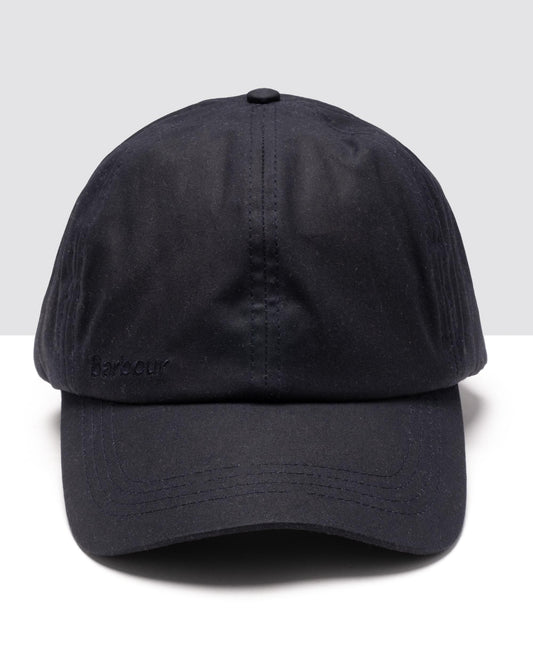 Barbour Mens Wax Sports Cap - Navy