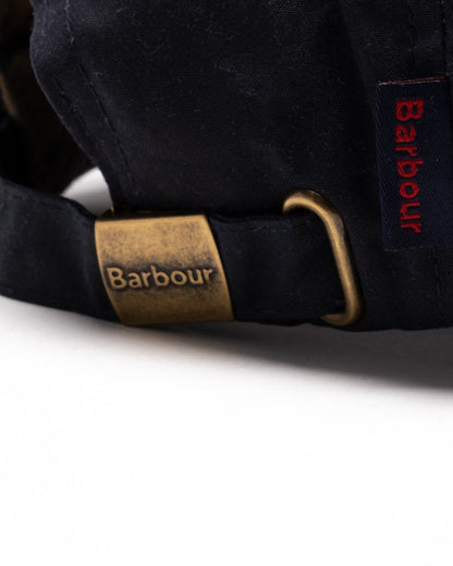 Barbour Mens Wax Sports Cap - Navy
