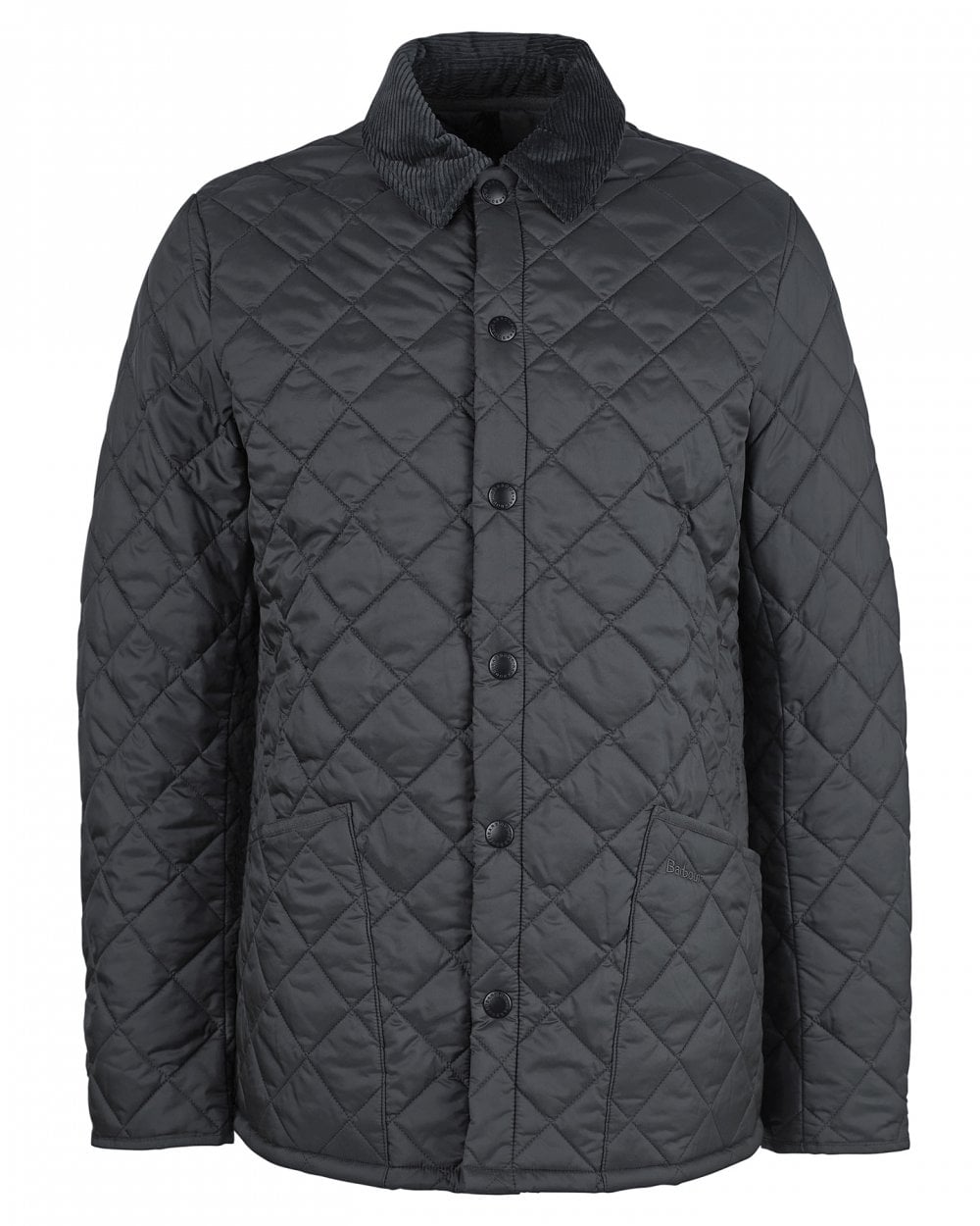 Barbour Heritage Liddesdale Quilted Mens Jacket - Charcoal