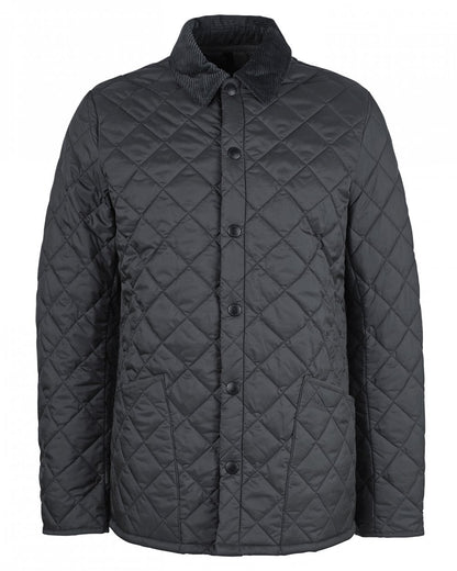 Barbour Heritage Liddesdale Quilted Mens Jacket - Charcoal
