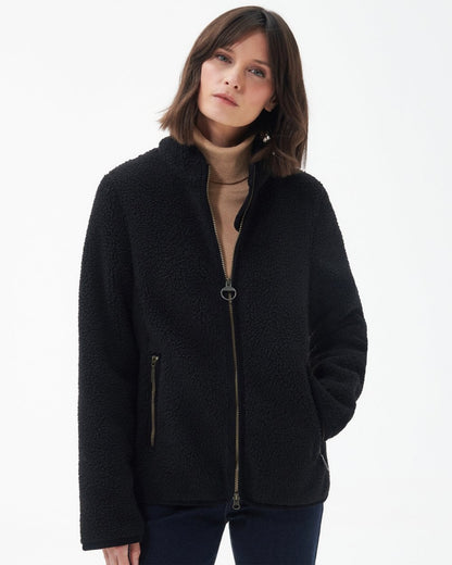 Barbour Lavenham Fleece Womens Jacket - Black