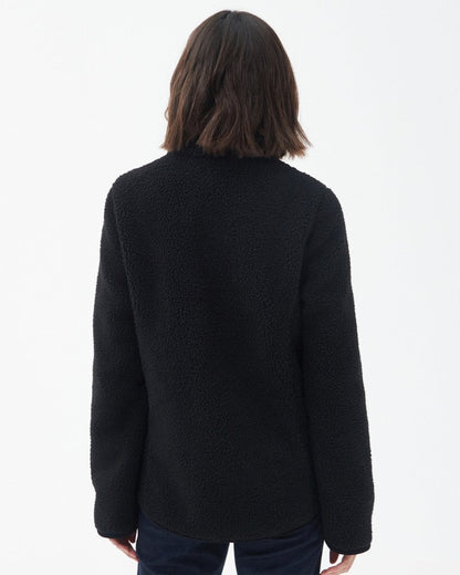 Barbour Lavenham Fleece Womens Jacket - Black