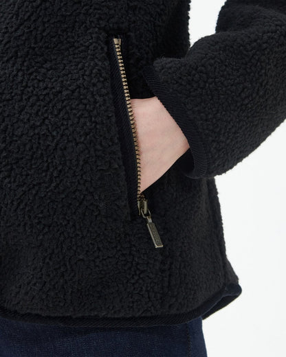 Barbour Lavenham Fleece Womens Jacket - Black