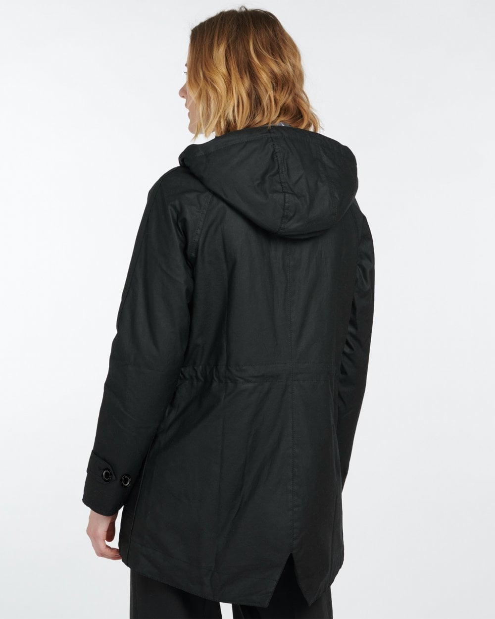 Barbour Cannich Wax Womens Jacket - Black/Modern