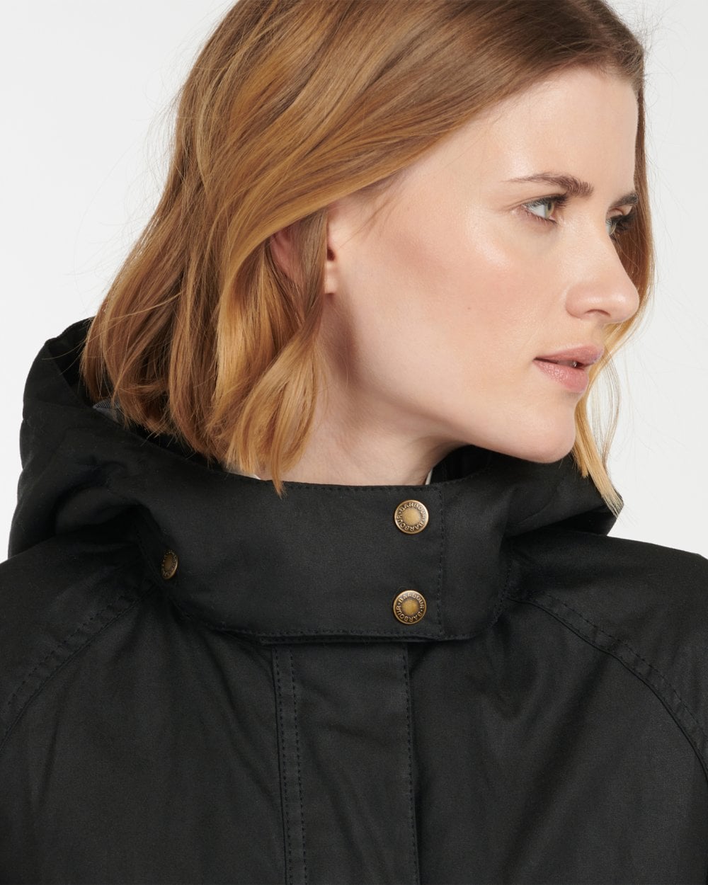Barbour Cannich Wax Womens Jacket - Black/Modern