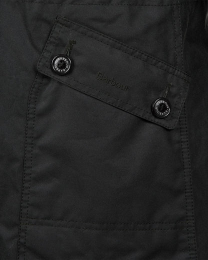 Barbour Cannich Wax Womens Jacket - Black/Modern