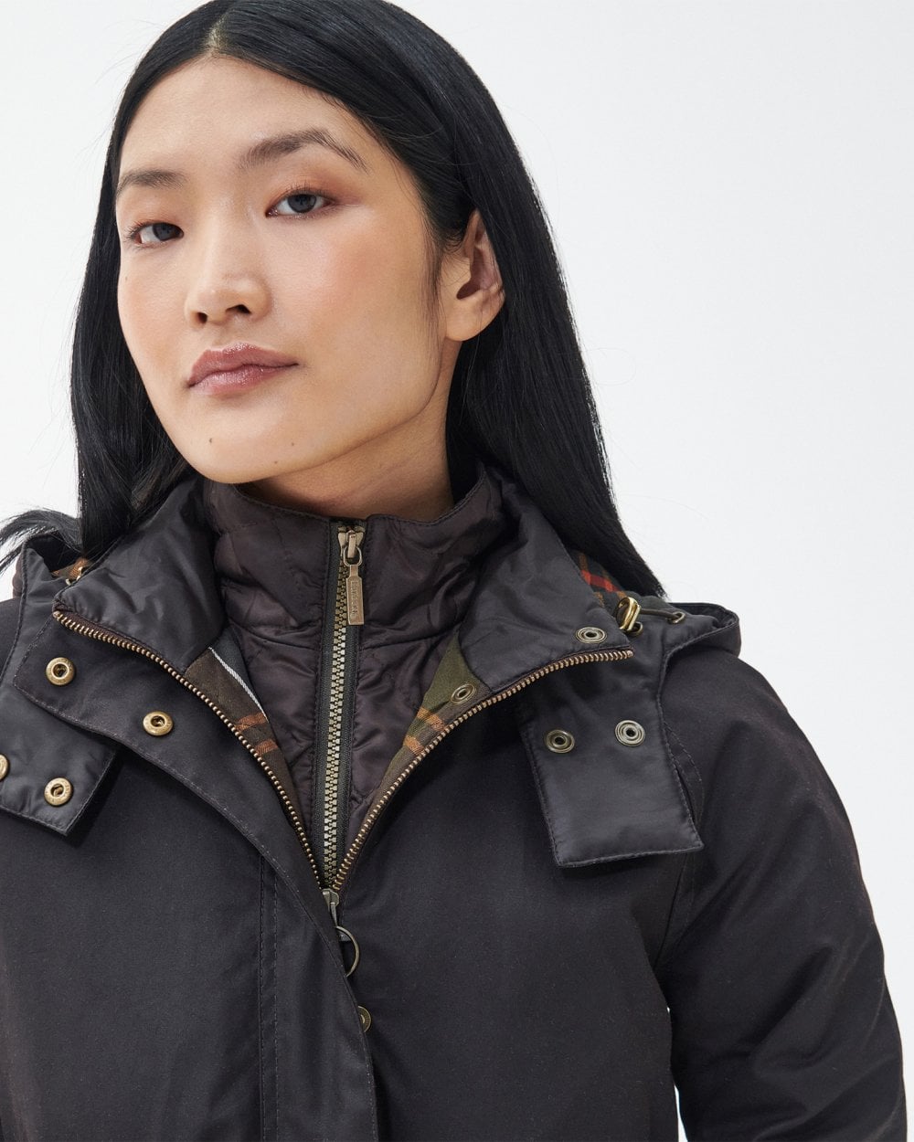 Barbour Cannich Wax Womens Jacket - Rustic/Classic