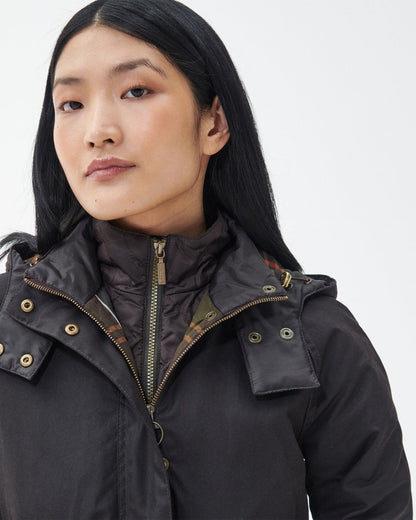Barbour Cannich Wax Womens Jacket - Rustic/Classic