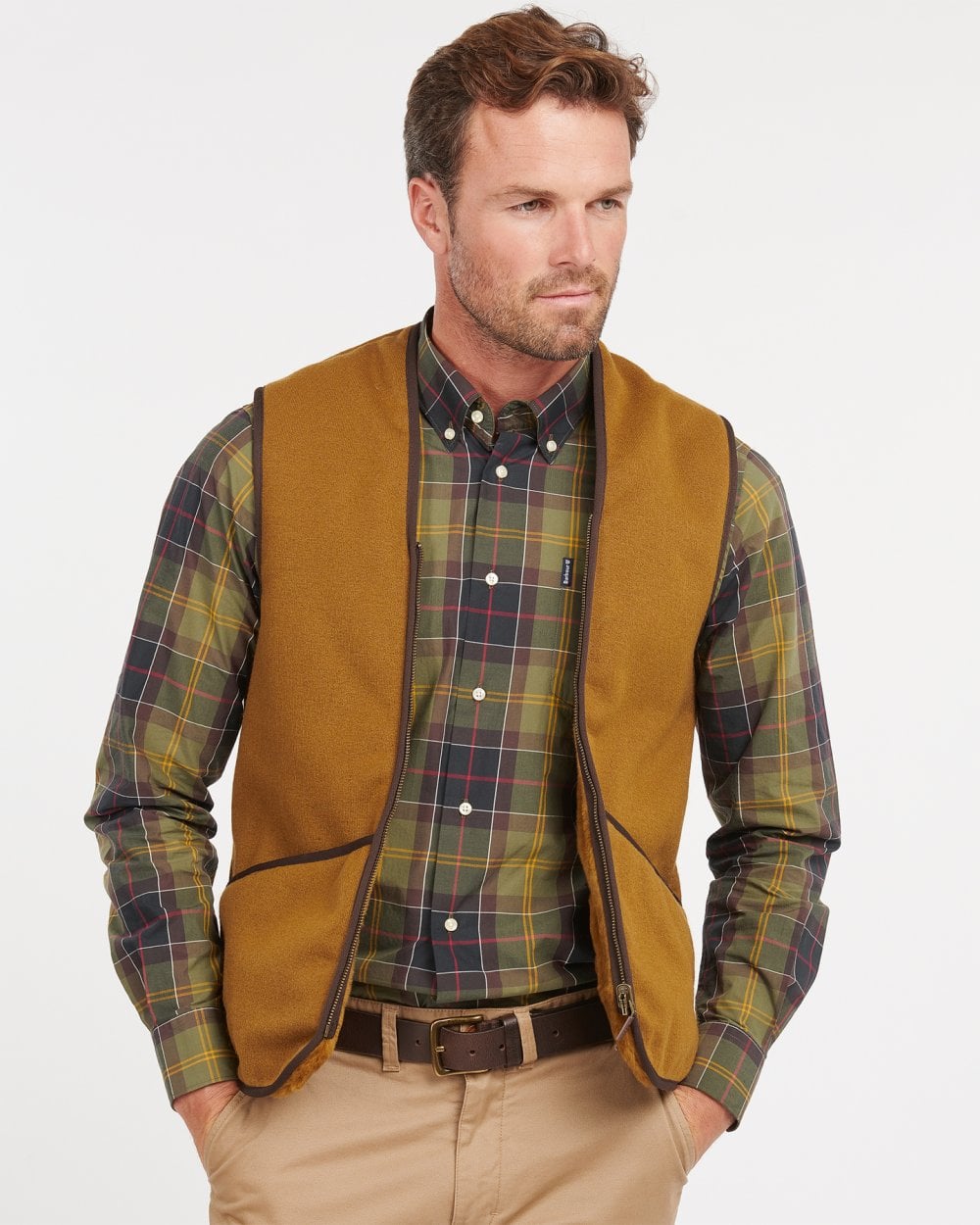 Barbour Warm Pile Waistcoat Zip-In Liner