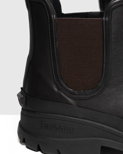 Barbour Nimbus Chelsea Style Mens Wellingtons - Brown