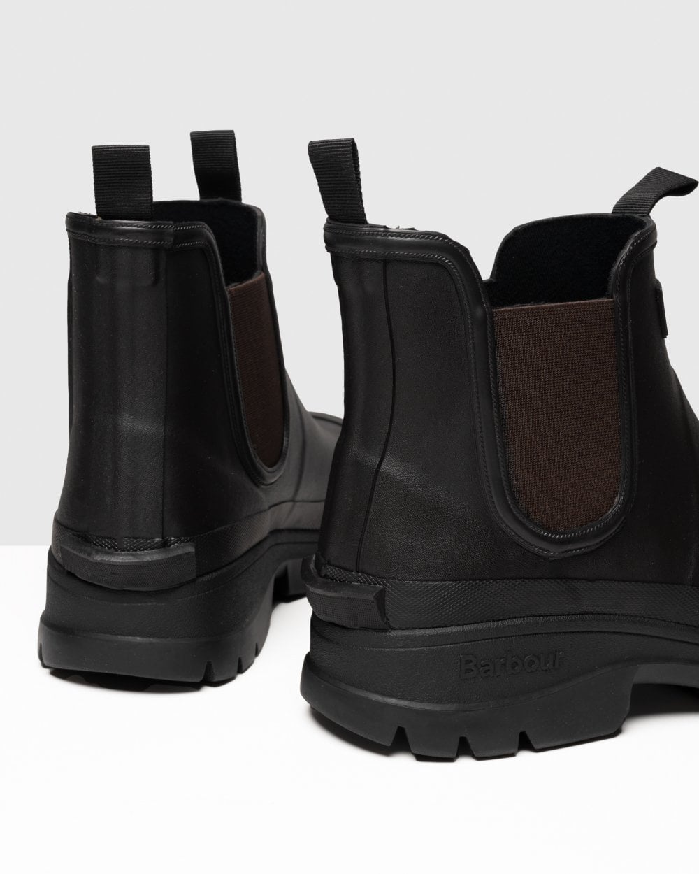 Barbour Nimbus Chelsea Style Mens Wellingtons - Brown