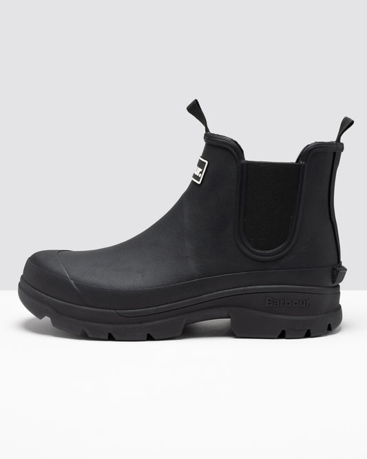 Barbour Nimbus Chelsea Style Mens Wellingtons - Black