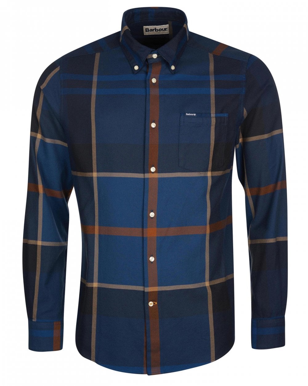 Barbour Dunoon Tailored Mens Shirt - Midnight Tartan