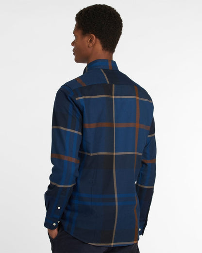 Barbour Dunoon Tailored Mens Shirt - Midnight Tartan