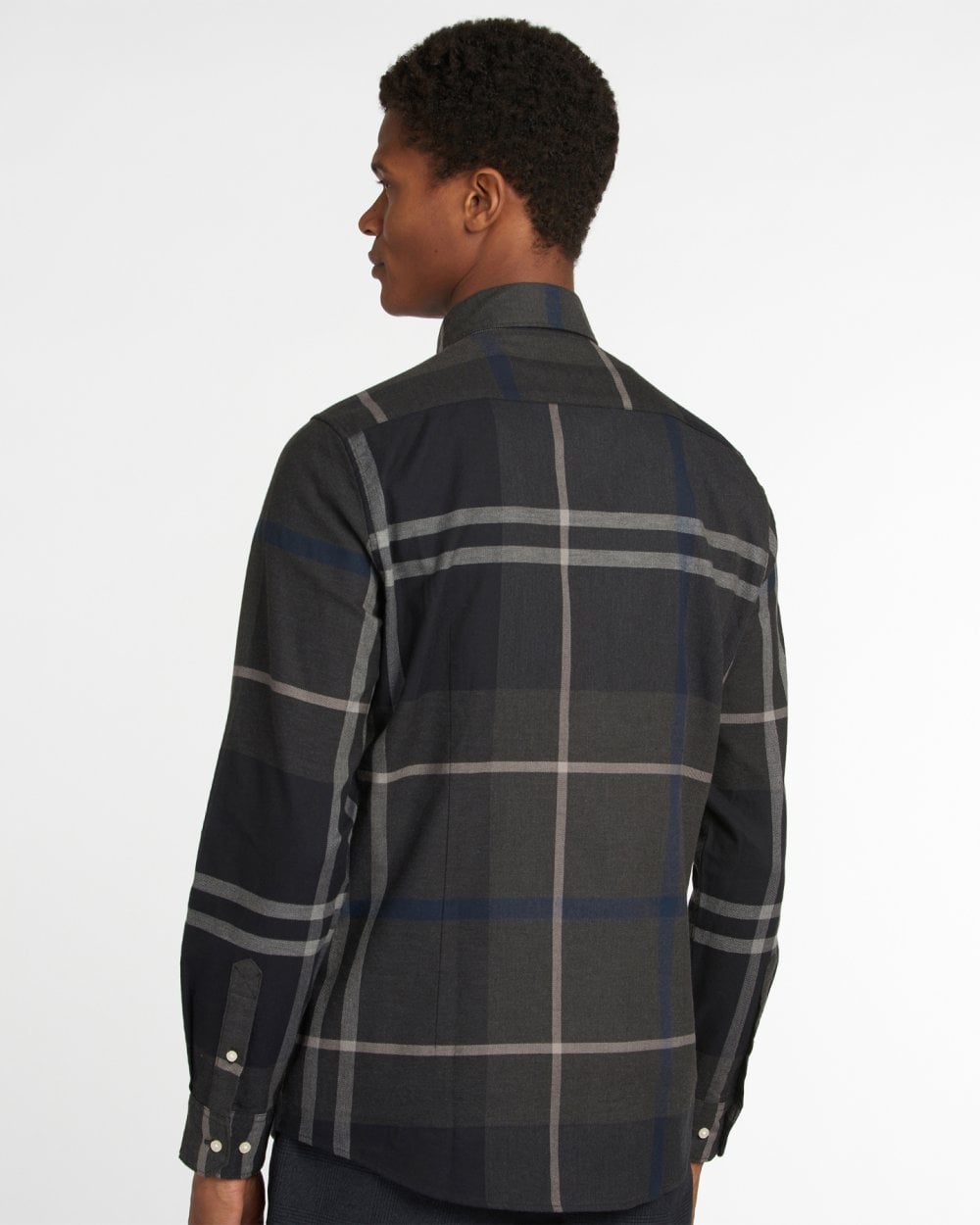 Barbour Dunoon Tailored Mens Shirt - Graphite