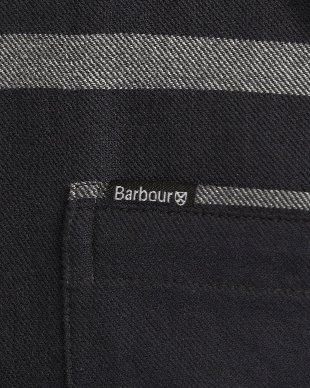 Barbour Dunoon Tailored Mens Shirt - Graphite