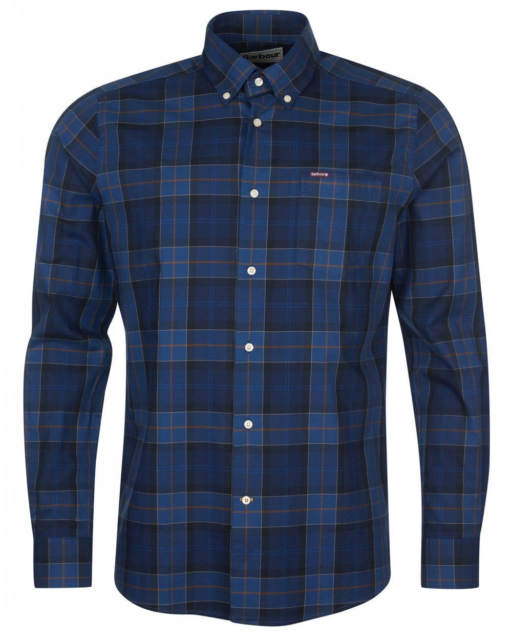 Barbour Wetherham Tailored Mens Shirt - Midnight Tartan